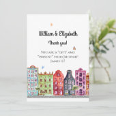 JW C.O. & Wife Thank You-New Assignment Card 招待状 (スタンド正面)