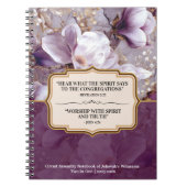 JW Circuit Assembly 2025-2026 Gifts Spiral ノートブック (正面)