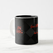JW Coffee Cup for Brothers 2025年文字 ツートーンマグカップ (正面左)