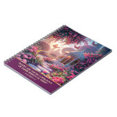 JW Gifts 2026 Year Text Matthew 5:3 Pink Spiral ノートブック (左側)