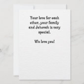 JW Happy Anniversary Card for Grandparents (裏面)