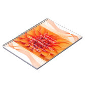 JW Notebook Romans 12:12忍耐する喜び ノートブック (左側)