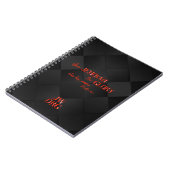 JW Notepad for Brothers in Red/Black ノートブック (左側)