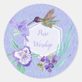 JW Pure Worship ラウンドシール