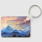 JW Thank You Shepherding Us Nowers Card キーホルダー (正面)