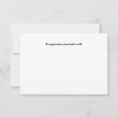 JW Thank You Shepherding Us Nowers Card サンキューカード (裏面)