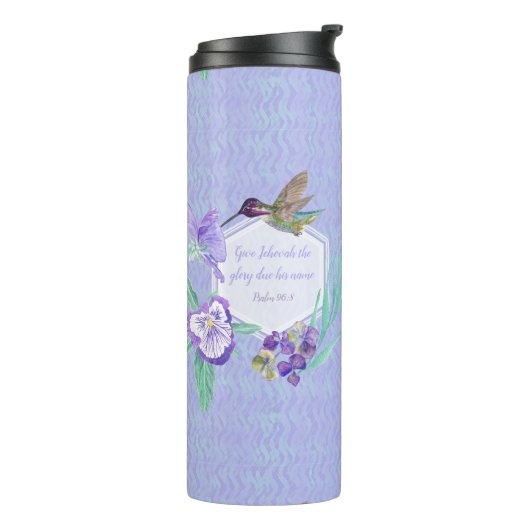 JW year customizable text  タンブラー (回転左)