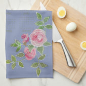 JW year text customize with calendar  キッチンタオル (四つ折り)