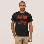 JWEBBの国家 Tシャツ (正面フル)