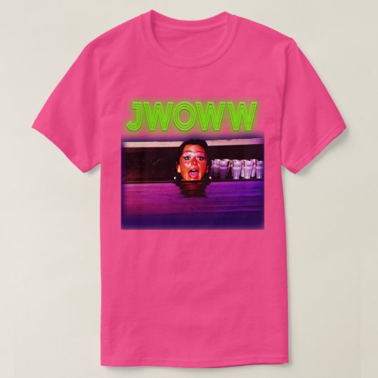 Jwowwバー Tシャツ (デザイン正面)