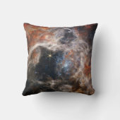 JWSTのタランチュラ星雲の画像 クッション (裏面)