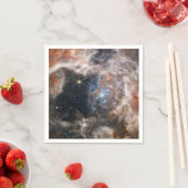 JWSTのタランチュラ星雲の画像 スタンダードカクテルナプキン (インサイチュ)