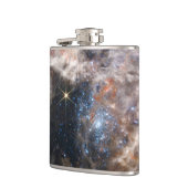 JWSTのタランチュラ星雲の画像 フラスク (左)