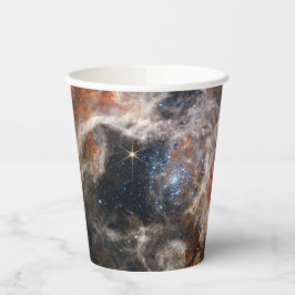 JWSTのタランチュラ星雲の画像 紙コップ