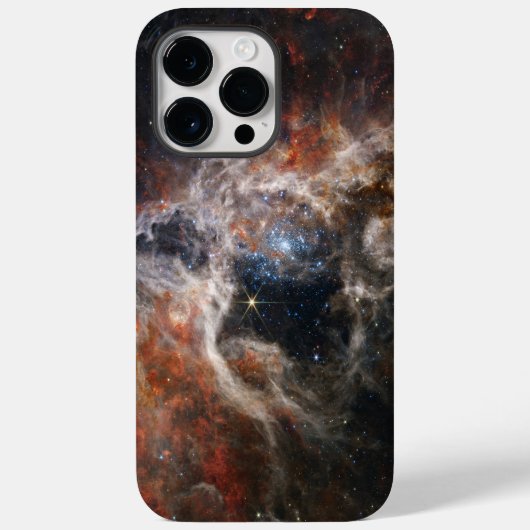 JWSTのタランチュラ星雲の画像 Case-Mate iPhoneケース (裏面)