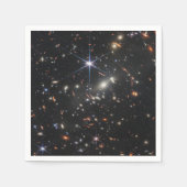JWSTジェームズウェッブ宇宙望遠鏡の最初の画像 スタンダードカクテルナプキン (正面)