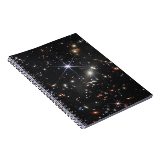 JWSTジェームズウェッブ宇宙望遠鏡の最初の画像 ノートブック (右側)