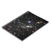 JWSTジェームズウェッブ宇宙望遠鏡の最初の画像 ノートブック (左側)