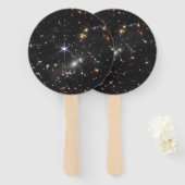 JWSTジェームズウェッブ宇宙望遠鏡の最初の画像 ハンドファン (正面&裏面)