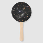 JWSTジェームズウェッブ宇宙望遠鏡の最初の画像 ハンドファン (正面)