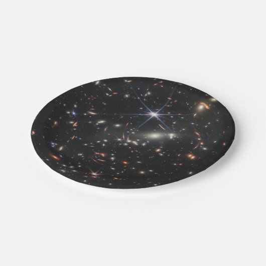 JWSTジェームズウェッブ宇宙望遠鏡の最初の画像 ペーパープレート (アングル)