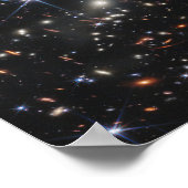 JWSTジェームズウェッブ宇宙望遠鏡の最初の画像 ポスター (角)