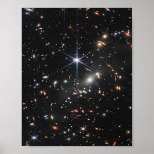 JWSTジェームズウェッブ宇宙望遠鏡の最初の画像 ポスター