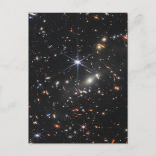 JWSTジェームズウェッブ宇宙望遠鏡の最初の画像 ポストカード
