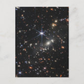 JWSTジェームズウェッブ宇宙望遠鏡の最初の画像 ポストカード (正面)
