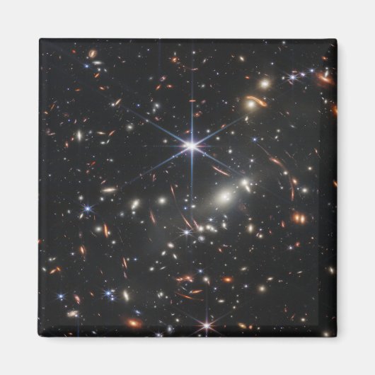 JWSTジェームズウェッブ宇宙望遠鏡の最初の画像 マグネット (正面)