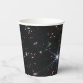 JWSTジェームズウェッブ宇宙望遠鏡の最初の画像 紙コップ (正面)