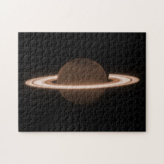 JWSTジェームズウェッブ宇宙望遠鏡サターン赤外線 ジグソーパズル (横)