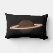 JWSTジェームズウェッブ宇宙望遠鏡サターン赤外線 ランバークッション (裏面)