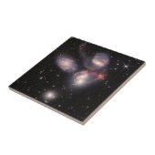 JWSTジェームズウェッブ宇宙望遠鏡ステファンのクインテット タイル (側面)