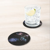 JWSTジェームズウェッブ宇宙望遠鏡ステファンのクインテット ラウンドペーパーコースター (インサイチュ)