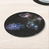 JWSTジェームズウェッブ宇宙望遠鏡ステファンのクインテット ラウンドペーパーコースター (アングル)