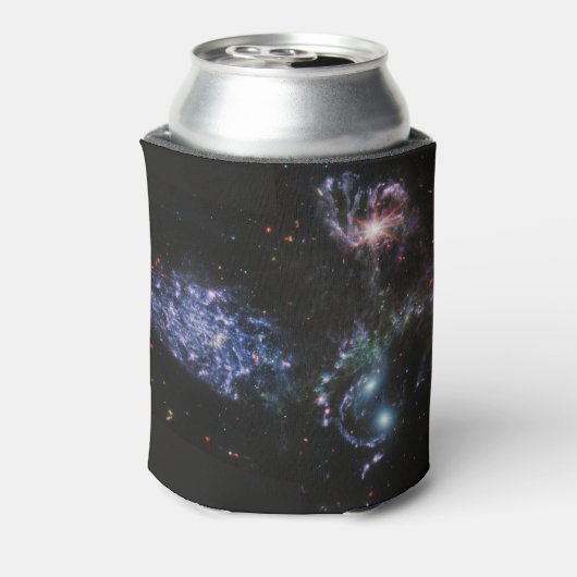 JWSTジェームズウェッブ宇宙望遠鏡ステファンのクインテット 缶クーラー (缶裏面)