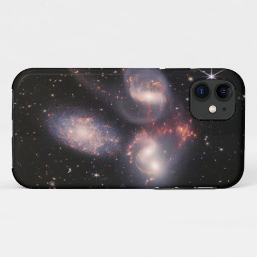JWSTジェームズウェッブ宇宙望遠鏡ステファンのクインテット Case-Mate iPhoneケース (裏面(横))