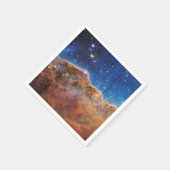 JWSTジェームズウェッブ宇宙望遠鏡宇宙崖 スタンダードカクテルナプキン (角)