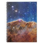 JWSTジェームズウェッブ宇宙望遠鏡宇宙崖 ノートブック (正面)