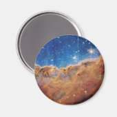 JWSTジェームズウェッブ宇宙望遠鏡宇宙崖 マグネット (正面/裏面)