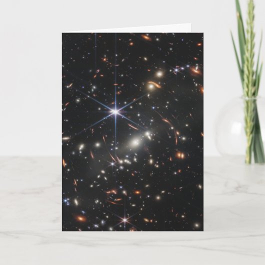 JWSTジェームズウェッブ宇宙望遠鏡第1画像カード カード (正面)