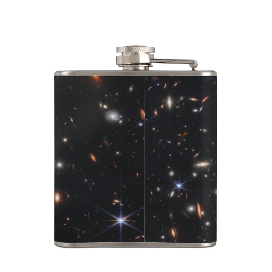 JWSTジェームズウェッブ宇宙望遠鏡第1画像カード フラスク (裏面)