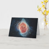 JWSTジェームズウェッブ望遠鏡サザンリングや輪星雲 カード (黄色い花)