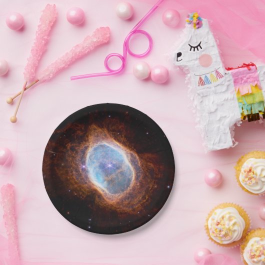 JWSTジェームズウェッブ望遠鏡サザンリングや輪星雲 ペーパープレート (パーティー)