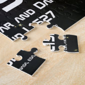 JWSTプロトスターとダーククラウドパズル ジグソーパズル (側面)