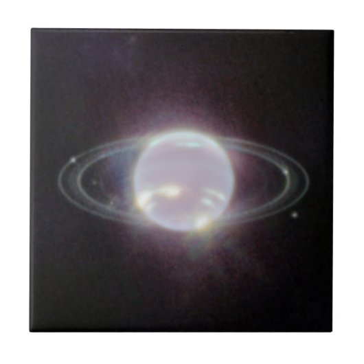 JWSTリングや輪・オブ・プラネット海王星 タイル (正面)