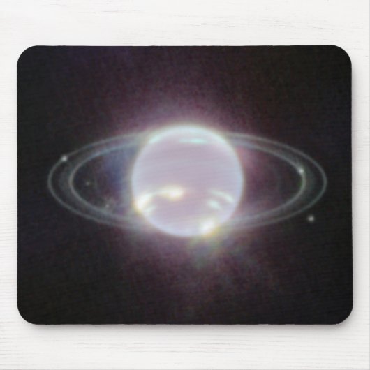 JWSTリングや輪・オブ・プラネット海王星 マウスパッド (正面)