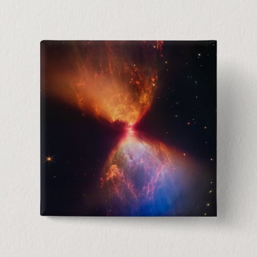 JWST砂時計の原星形成 缶バッジ (正面)