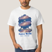 JWST – ジェームズウェッブ宇宙望遠鏡 Tシャツ (正面)